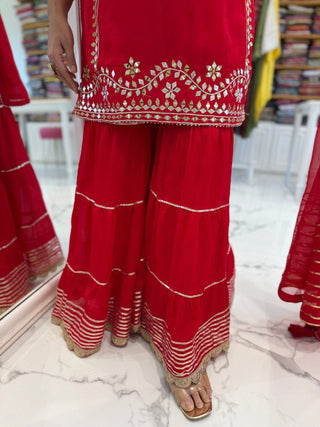 Taj Sharara Set - Preetibora