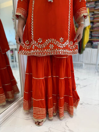 Taj Sharara Set - Preetibora