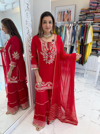 Taj Sharara Set - Preetibora