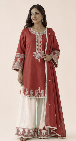 Kota Doria Farshi Set