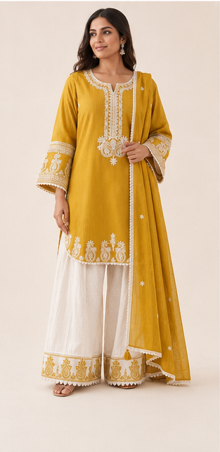 Kota Doria Farshi Set
