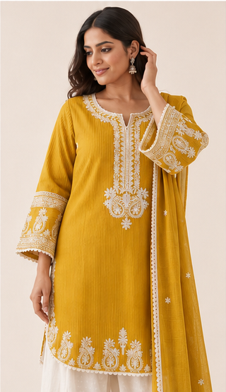Kota Doria Farshi Set