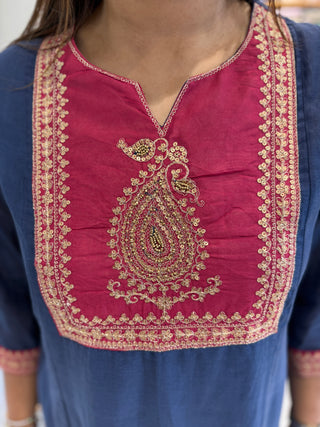 Zari Chanderi Set