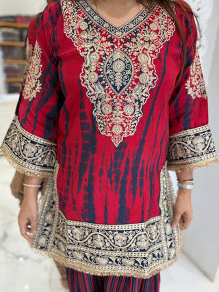 Tie-Dye Farshi Set