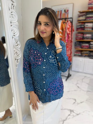 Bahaar Bandhej Shirt