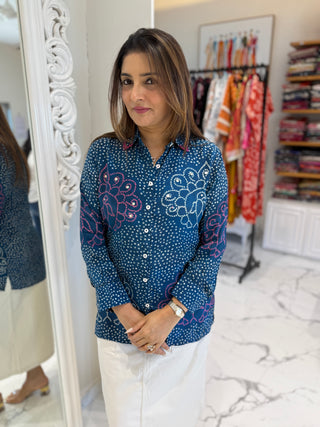 Bahaar Bandhej Shirt