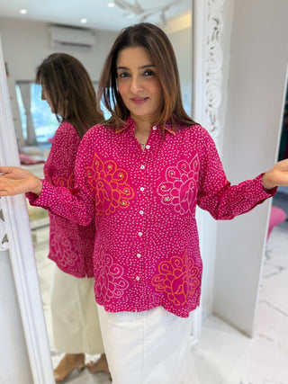 Bahaar Bandhej Shirt