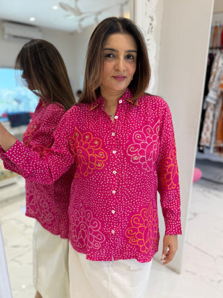 Bahaar Bandhej Shirt