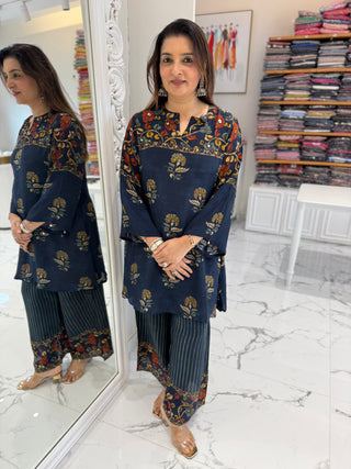 Anvi Kalamkari Coord Set