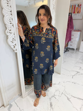 Anvi Kalamkari Coord Set