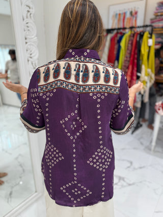Mughal Bandhej Shirt