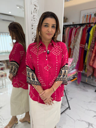 Mughal Bandhej Shirt