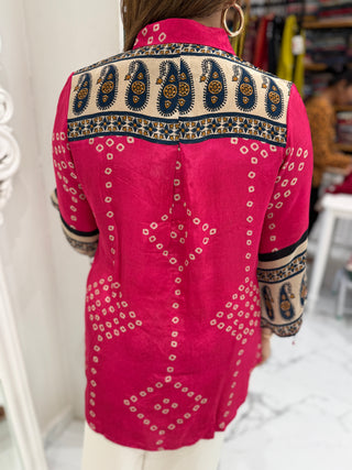 Mughal Bandhej Shirt