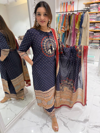 Bandhej Kalamkari Set