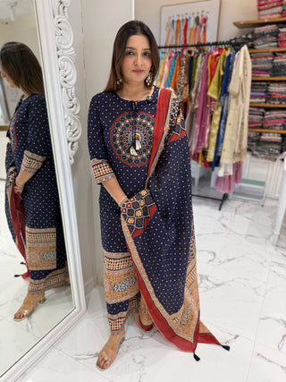 Bandhej Kalamkari Set