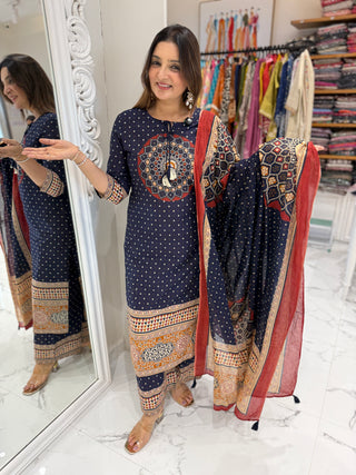 Bandhej Kalamkari Set