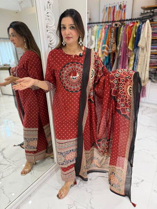 Bandhej Kalamkari Set