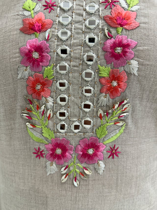 Parsi Bloom Cotton Suit Set