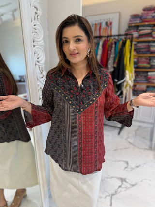 Viral Ajrakh Shirt
