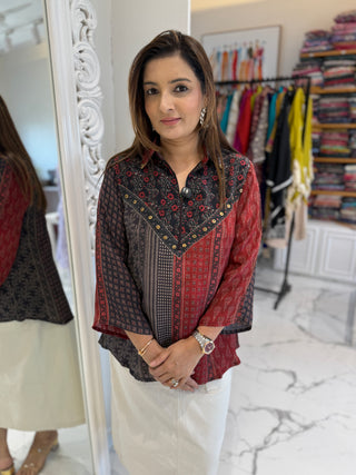 Viral Ajrakh Shirt