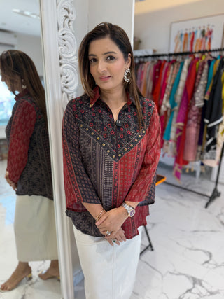 Viral Ajrakh Shirt