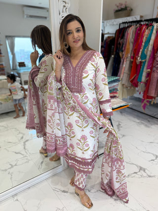 Juhi Lace Set