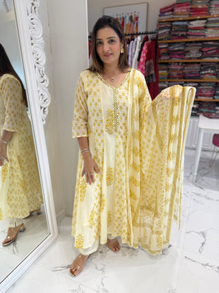 Kajal Floral Suit Set