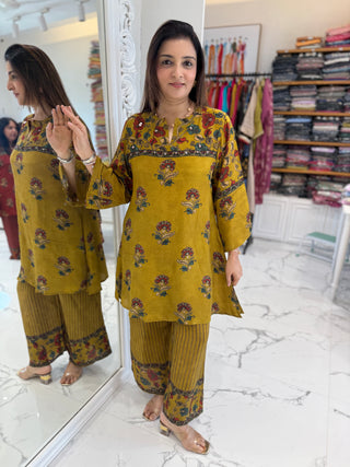 Anvi Kalamkari Coord Set