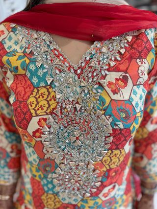 Gulbahar Mirror Set