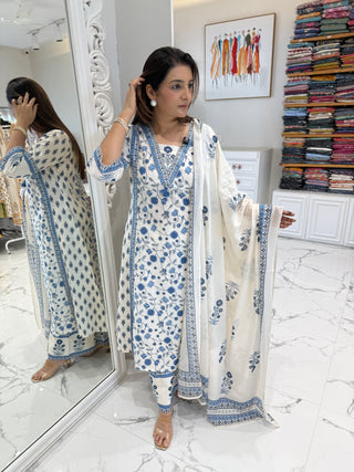 Carnation Block Print Set