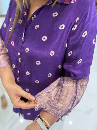 Bandhej Tie dye Shirt