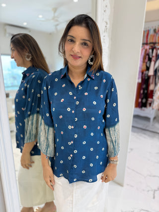 Bandhej Tie dye Shirt
