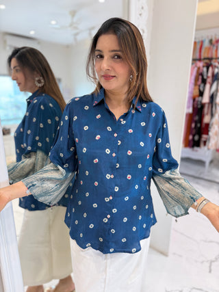 Bandhej Tie dye Shirt