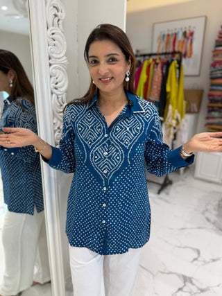 Rai Bandhej Shirt