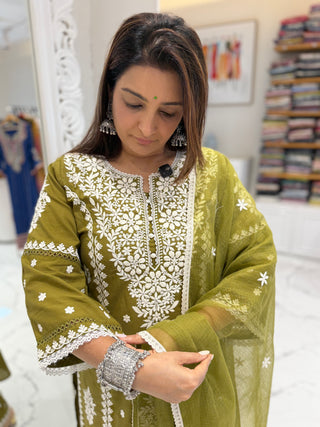 Karishma Threaded Suit Set