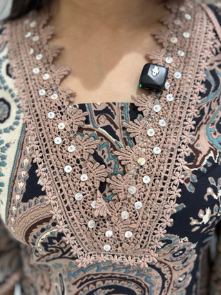 Kalamkari Farshi Salwar Set