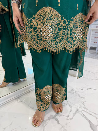 Emerald Coin Suit Set
