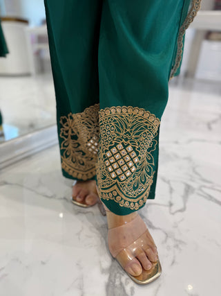 Emerald Coin Suit Set