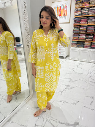 Shell Afghani Coord Set