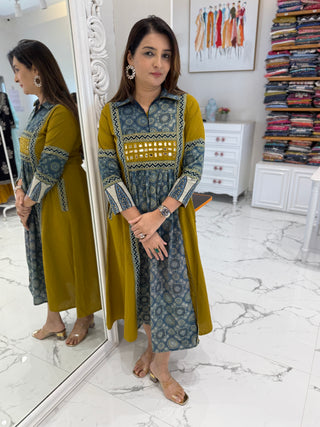 Summer kalamkari Dress