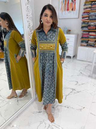 Summer kalamkari Dress