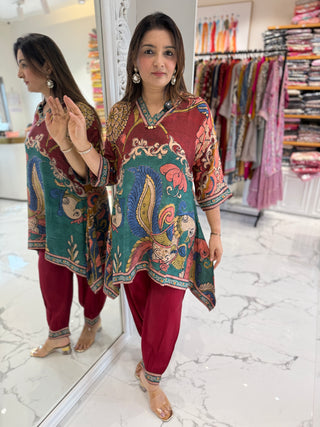 Nikhar Kalamkari Co-ord Set