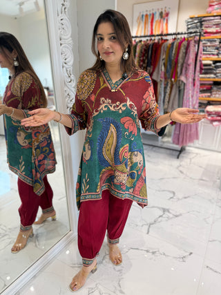 Nikhar Kalamkari Co-ord Set