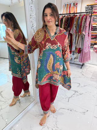 Nikhar Kalamkari Co-ord Set