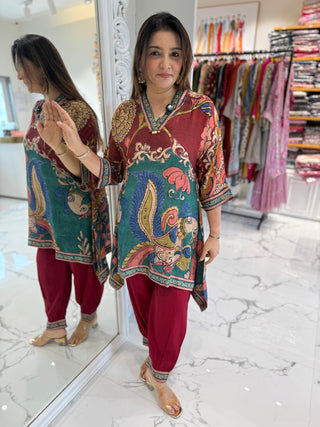 Nikhar Kalamkari Co-ord Set