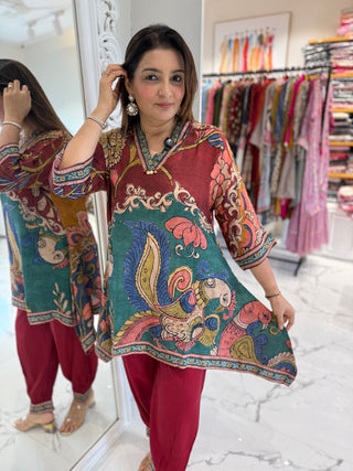 Nikhar Kalamkari Co-ord Set