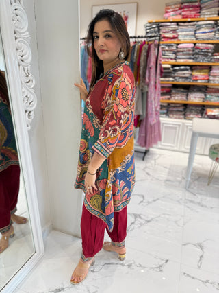 Nikhar Kalamkari Co-ord Set