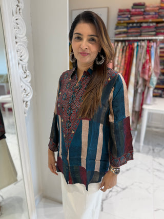 Kalamkari Stripes Shirt