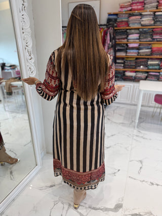 Ethnic Kalamkari Kurta Set