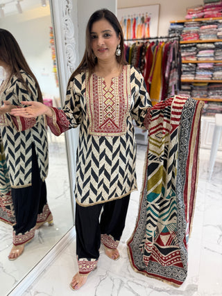 Mehfil Mirror Farshi Set-2